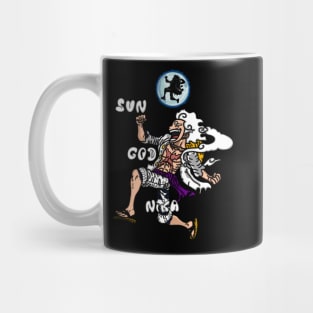 Luffy Gear 5 Sun God Nika Mug